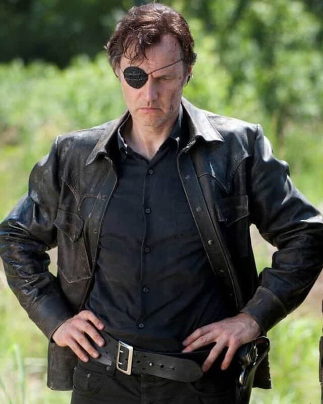 The Walking Dead Governor Leather Jacket S04