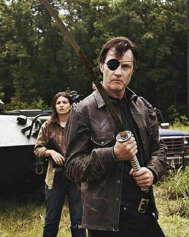 The Walking Dead Governor Leather Jacket S04