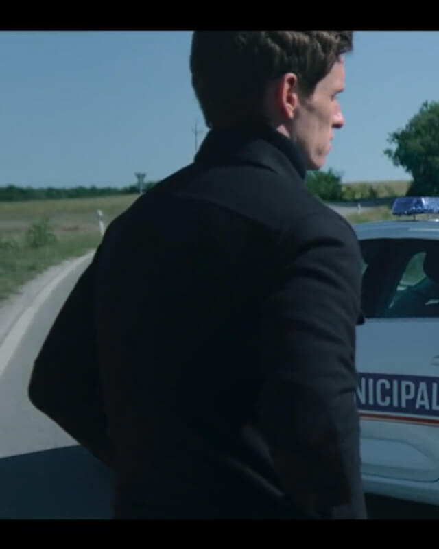 The Day of the Jackal Eddie Redmayne Trucker Jacket