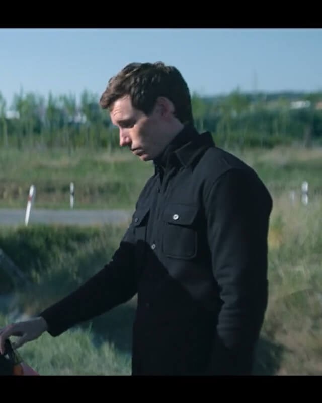 The Day of the Jackal Eddie Redmayne Trucker Jacket