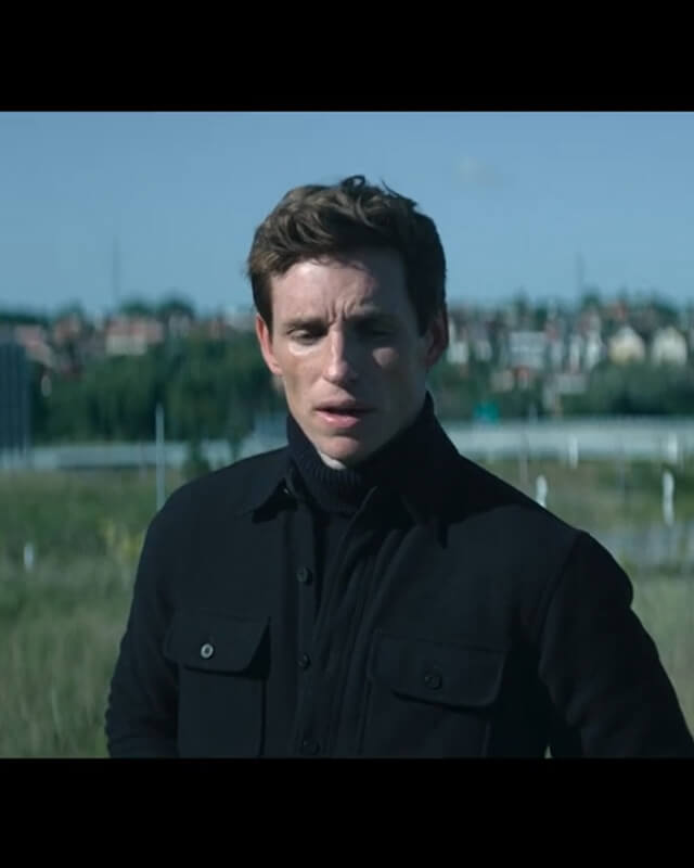 The Day of the Jackal Eddie Redmayne Trucker Jacket