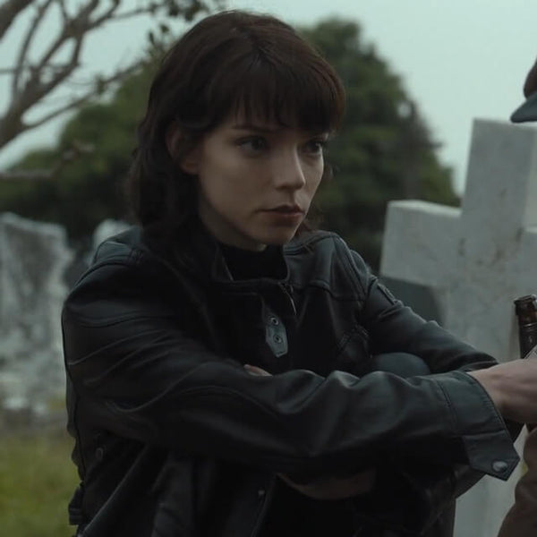 Anya Taylor-Joy The Gorge Leather Jacket