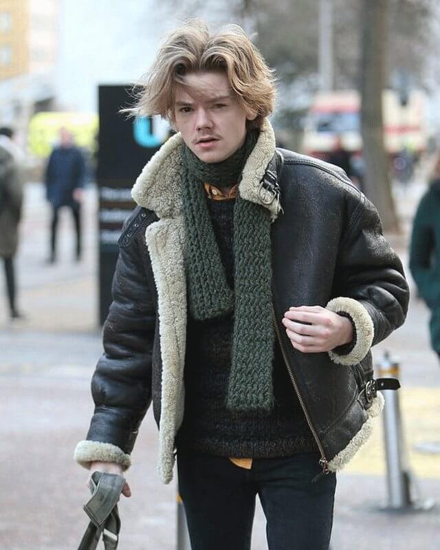 Thomas Brodie-Sangster B3 Bomber Jacket