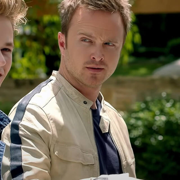 Aaron Paul Need for Speed Leather Jacket