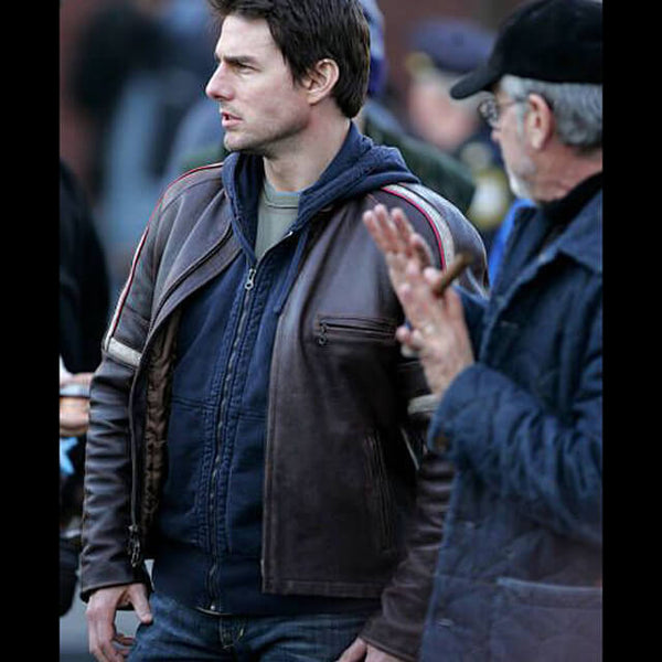 War of the Worlds Tom Cruise Leather Jacket