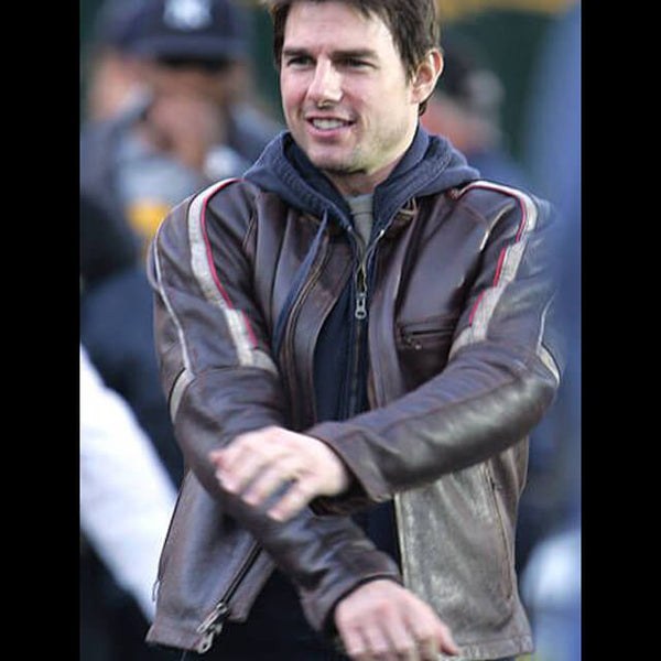 War of the Worlds Tom Cruise Leather Jacket