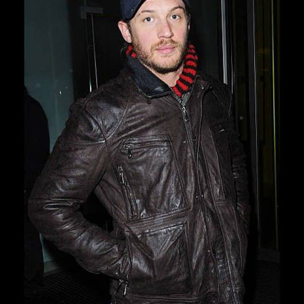 Tom Hardy Biker Leather Jacket