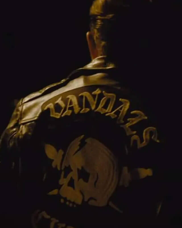 Tom Hardy The Bikeriders Leather jacket