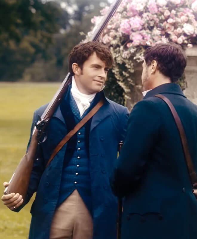 Anthony Bridgerton Blue Coat S02