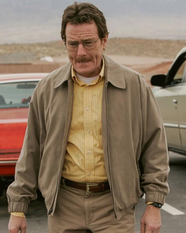 Walter White Breaking Bad Brown Jacket S01