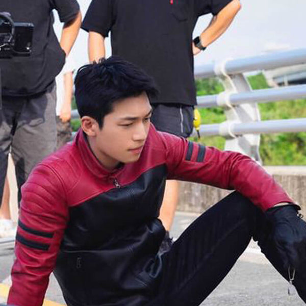 Wi Ha-joon Bad and Crazy Leather Jacket
