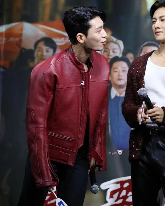 Wi Ha-joon The Worst of Evil Red Jacket