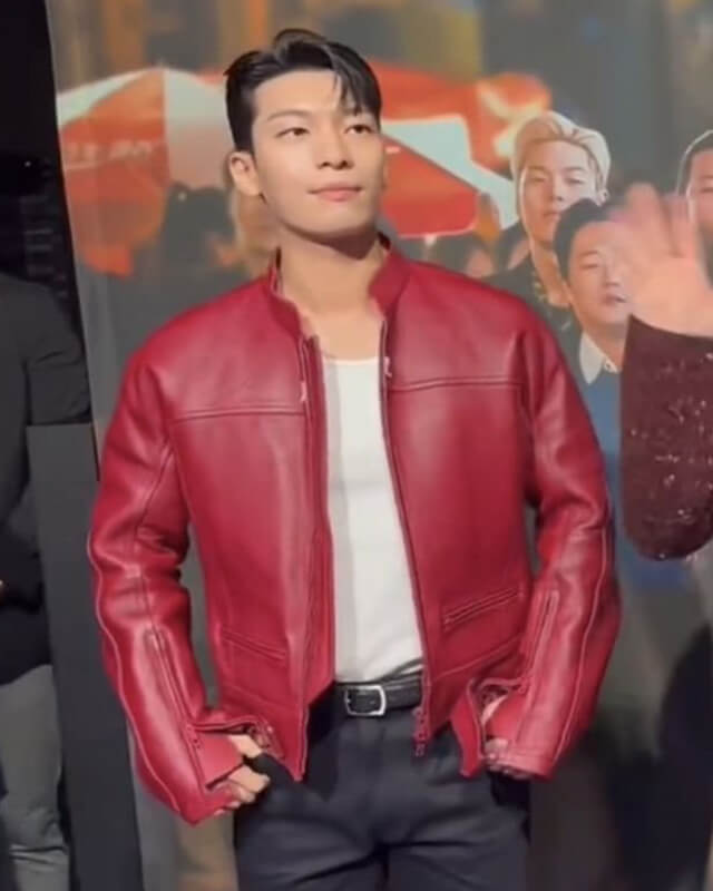 Wi Ha-joon The Worst of Evil Red Jacket