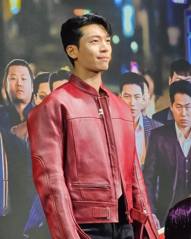 Wi Ha-joon The Worst of Evil Red Jacket
