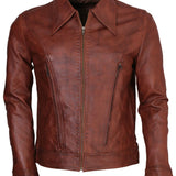 Wolverine Logan Brown Leather Jacket