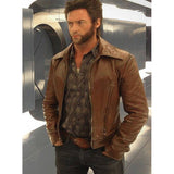 Wolverine Logan Brown Leather Jacket