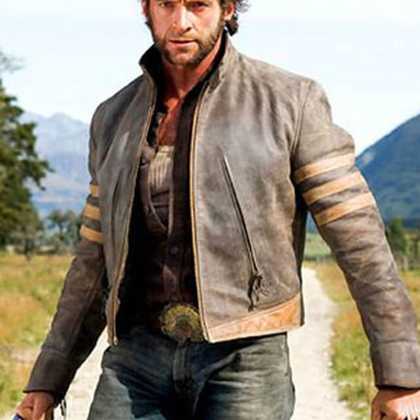 X-Men Origins: Wolverine Hugh Jackman Leather Jacket