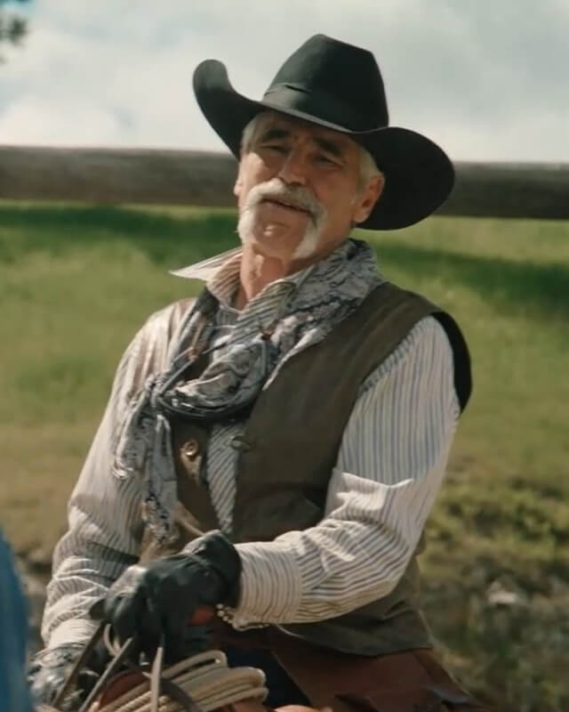 Yellowstone Lloyd Pierce Leather Vest S05