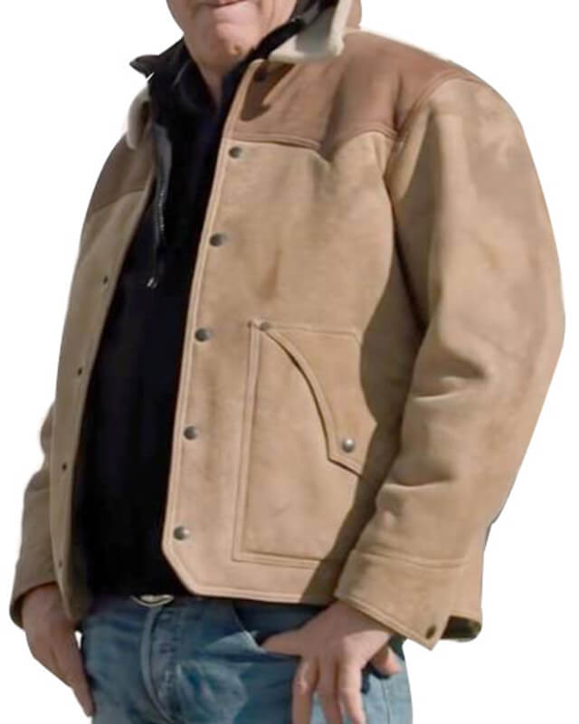 Yellowstone Season 3 John Dutton Leather Jacket