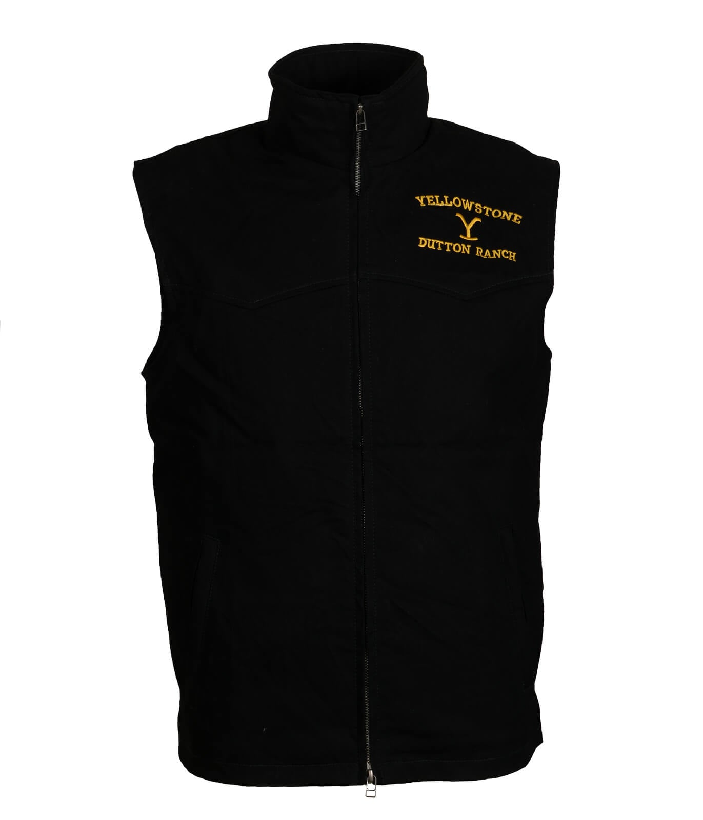 Yellowstone Dutton Ranch Black Vest