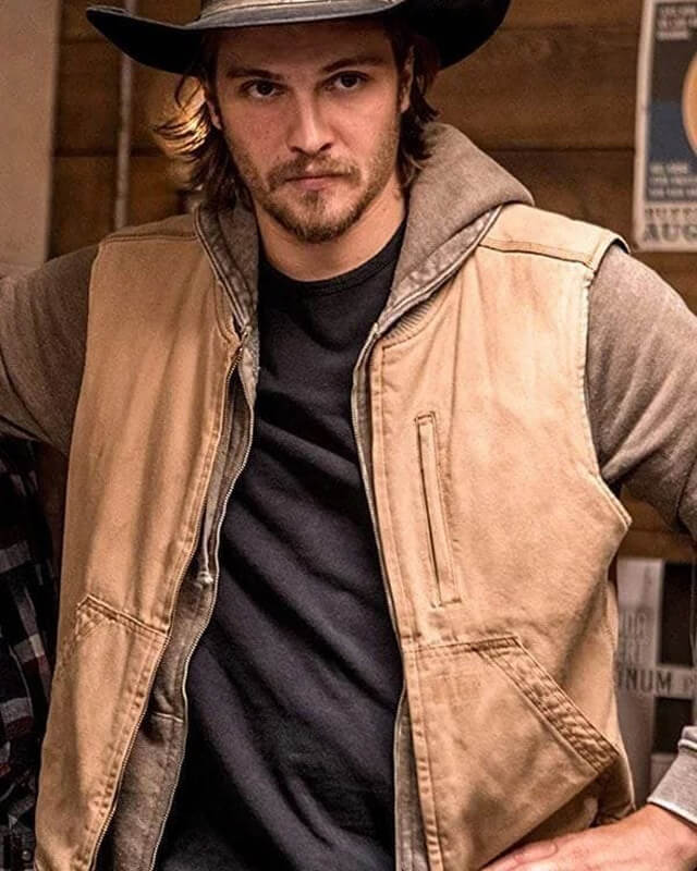 Yellowstone Kayce Dutton Camel Vest