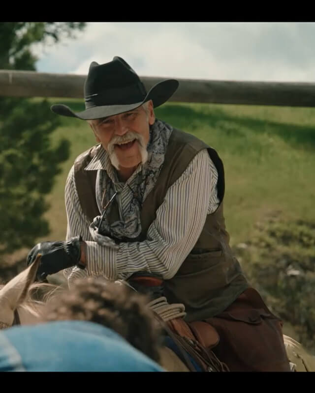 Yellowstone Lloyd Pierce Leather Vest S05