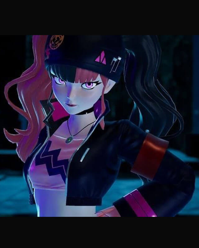 Palworld Zoe Cropped Leather Jacket