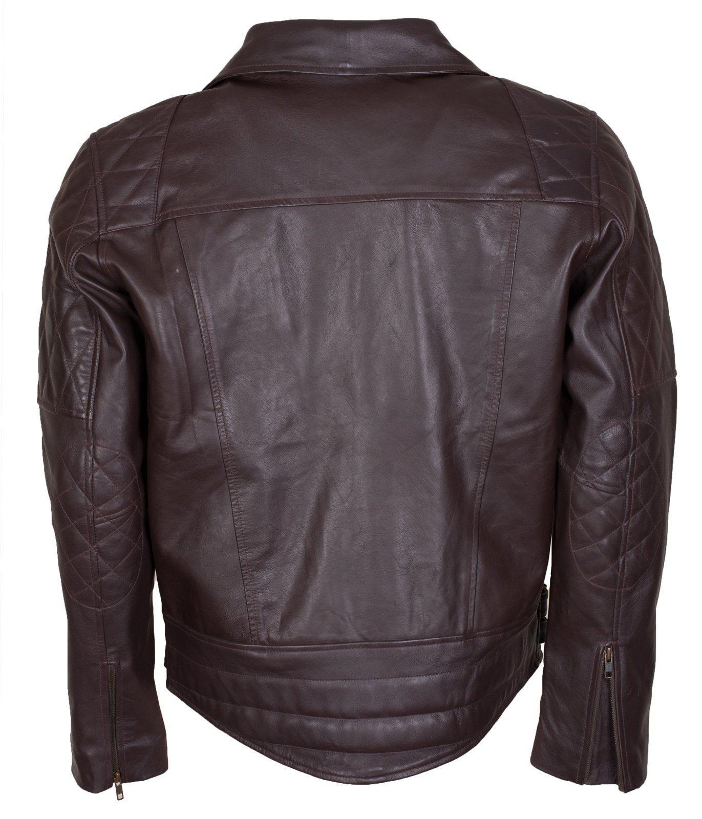 Men's Vintage Brown Leather Jackets for Bikers