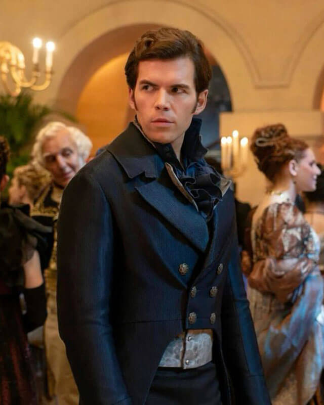 Colin Bridgerton Blue Tailcoat S03