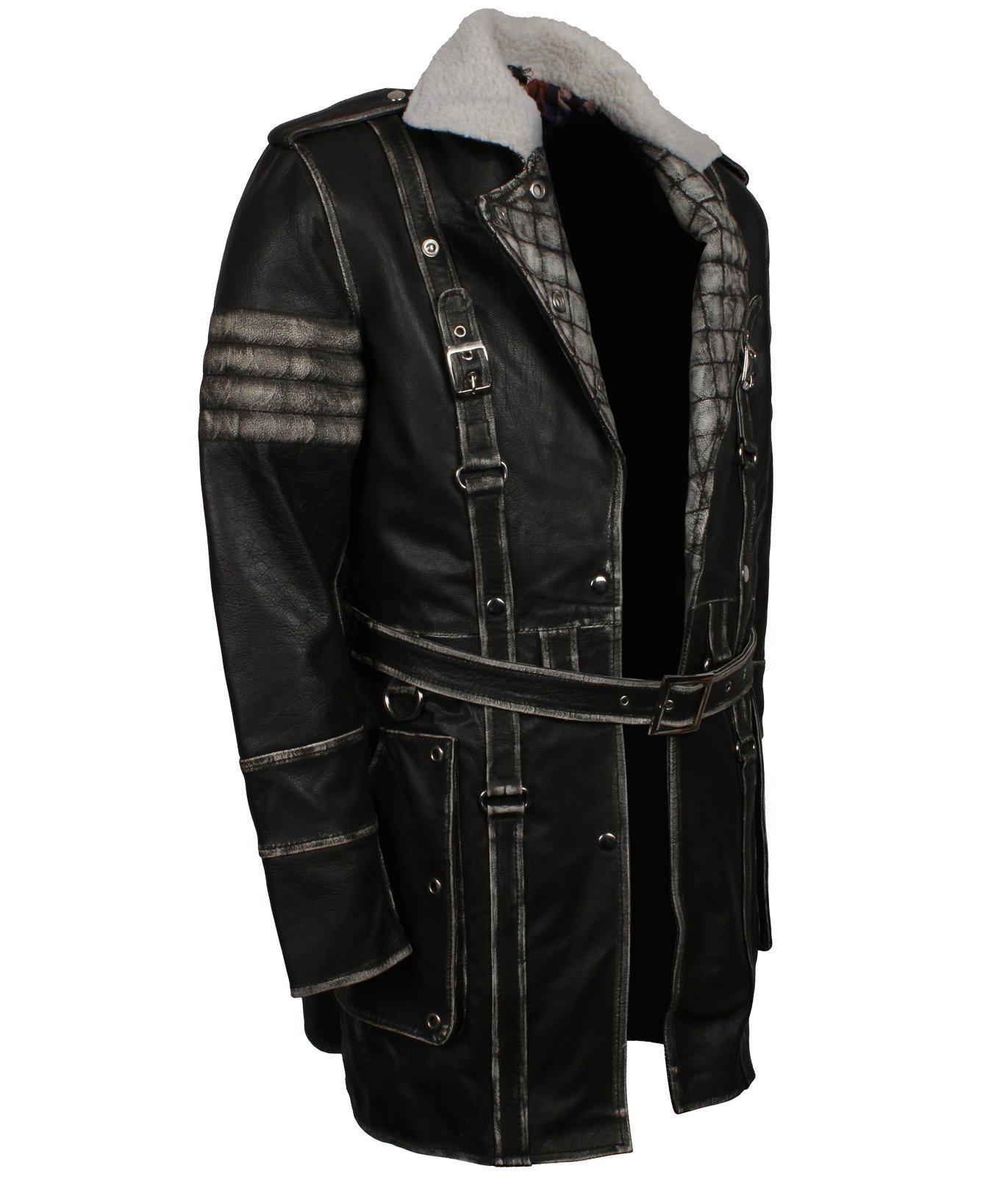 Men's Genuine Leather Maxson Battlecoat