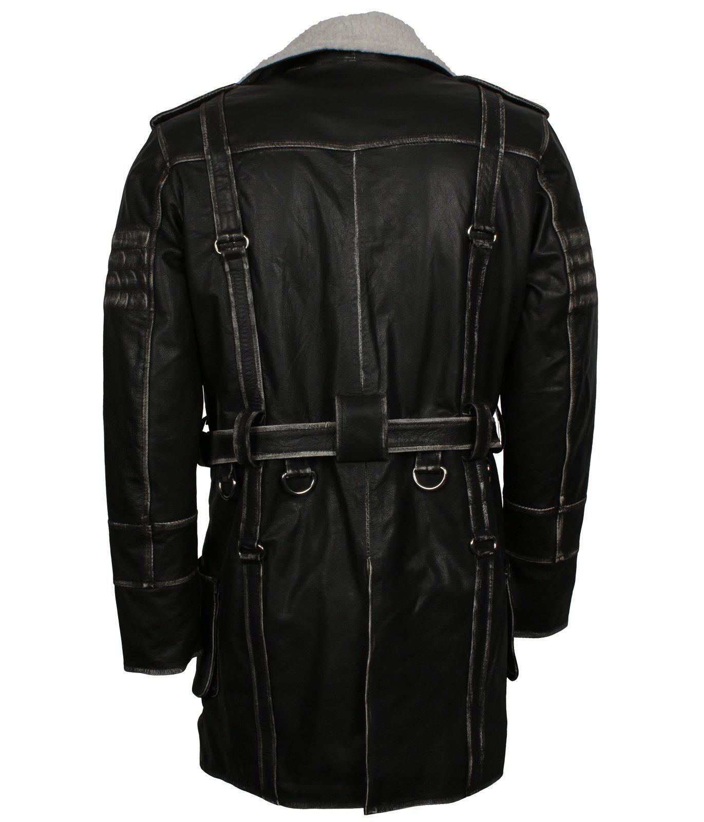 Men's Genuine Leather Maxson Battlecoat