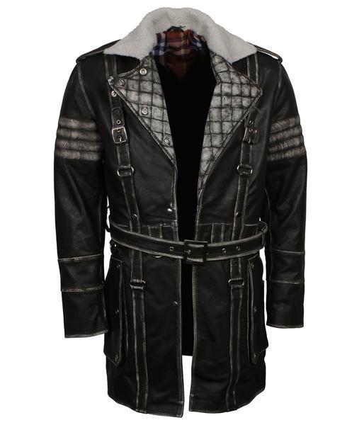 Men's Genuine Leather Maxson Battlecoat