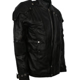 Men's Black GOTG Cosplay Genuine Leather Star Lord Jacket