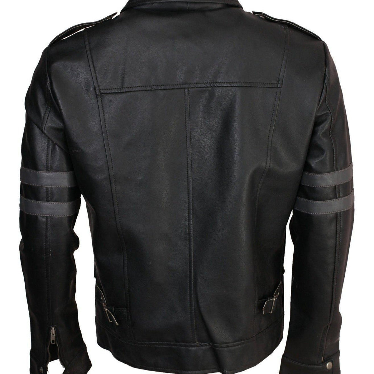 Men's Black Evil Resident Leather Jacket