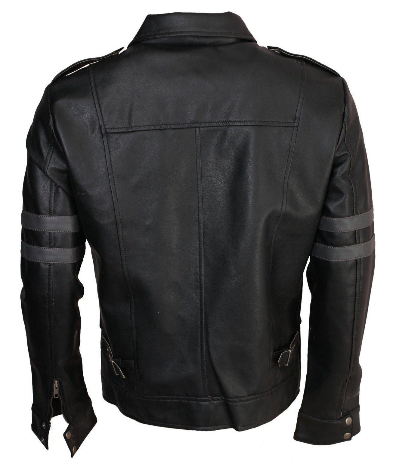 Men's Black Evil Resident Leather Jacket