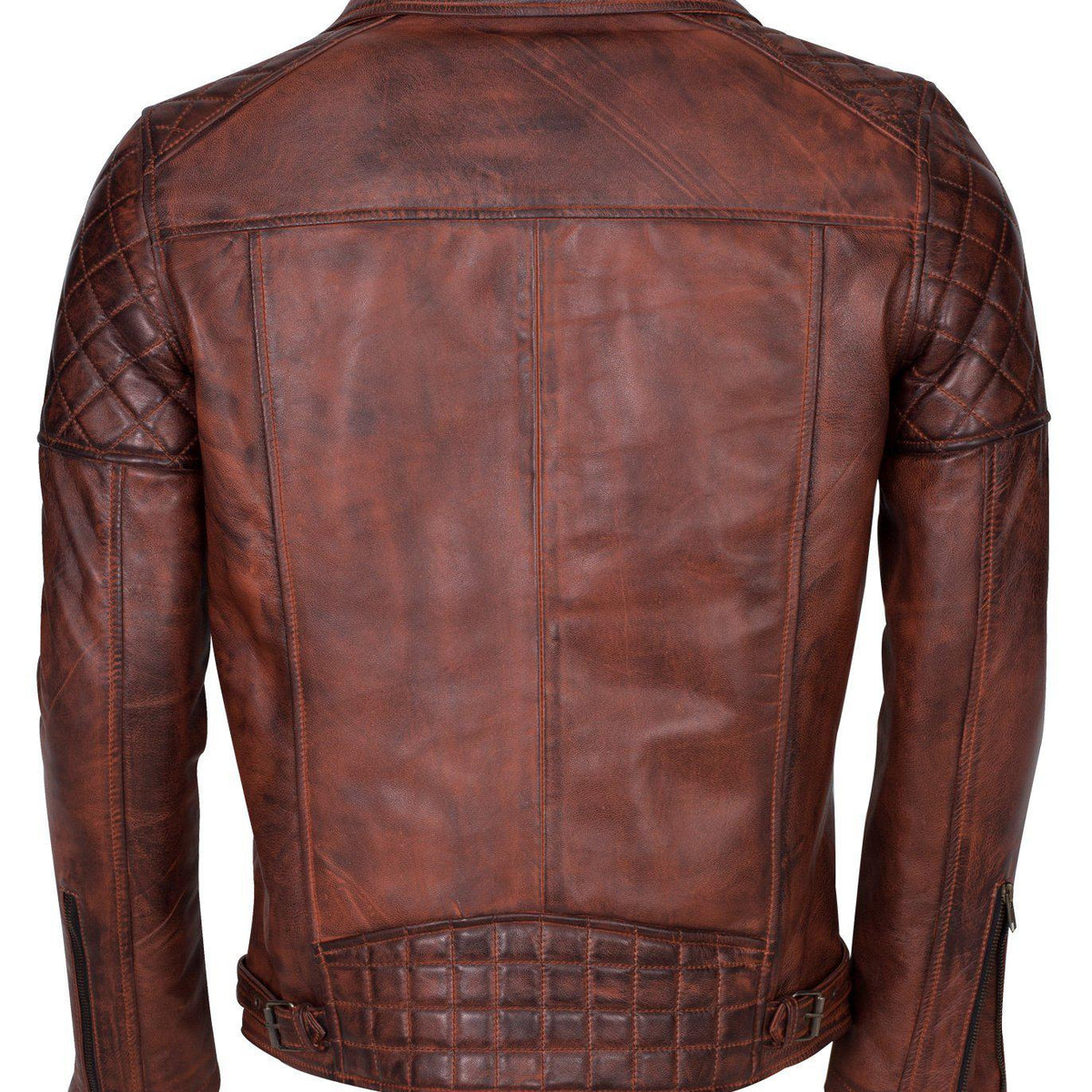 Men's Biker Vintage Leather Jacket