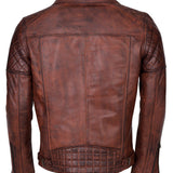 Men's Biker Vintage Leather Jacket