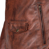 Men's Biker Vintage Leather Jacket