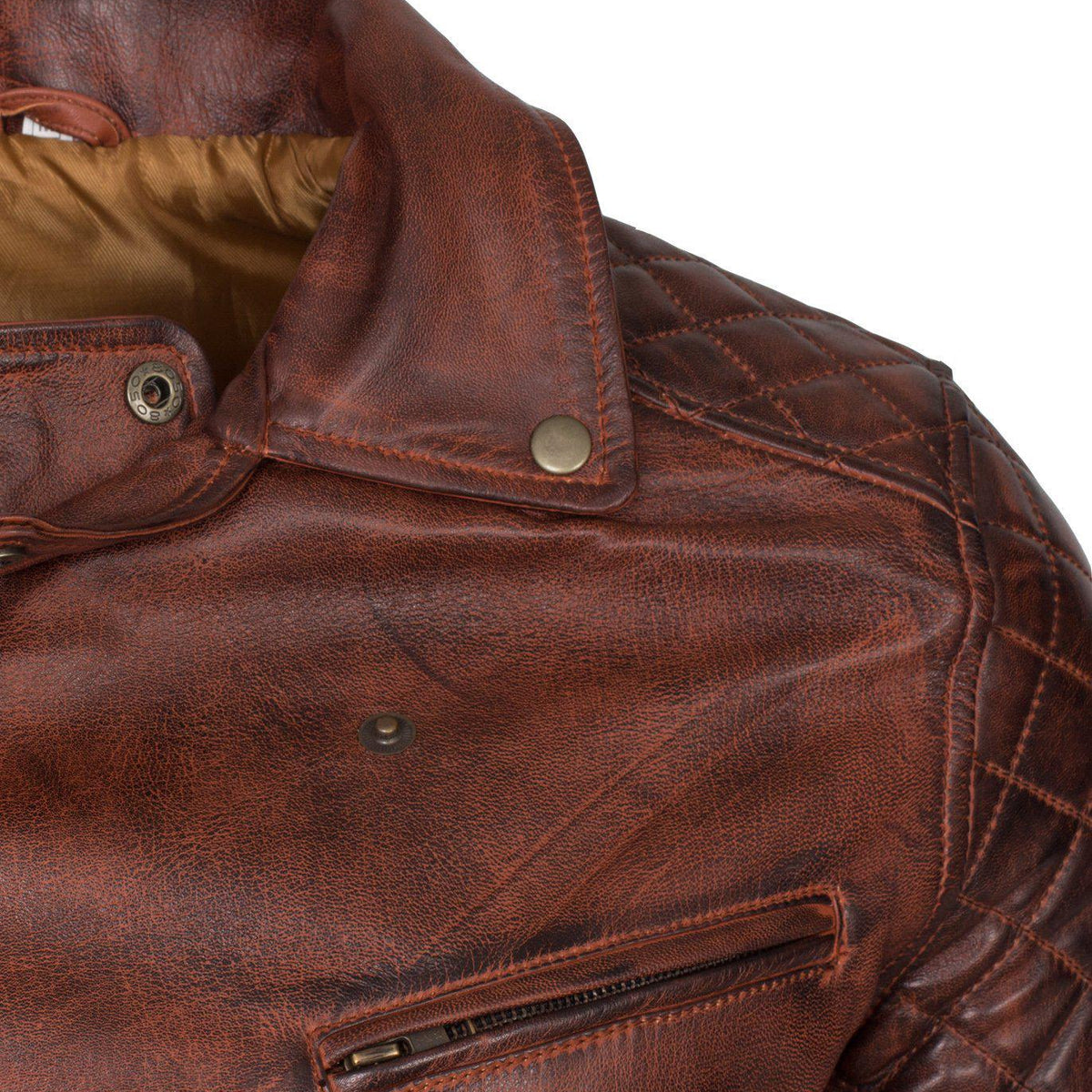 Men's Biker Vintage Leather Jacket