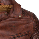 Men's Biker Vintage Leather Jacket