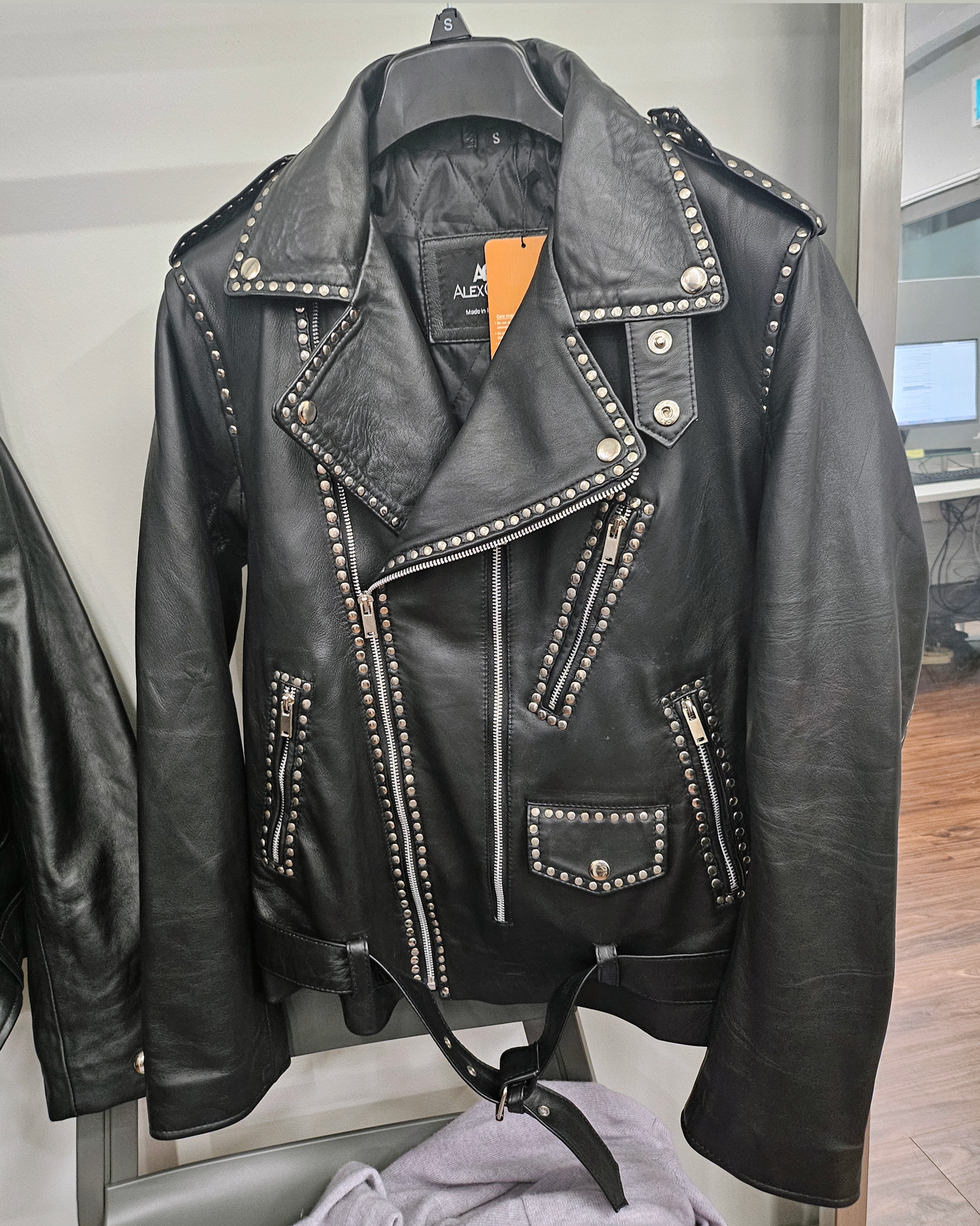 Blackpink Rose Apt Biker Leather Jacket